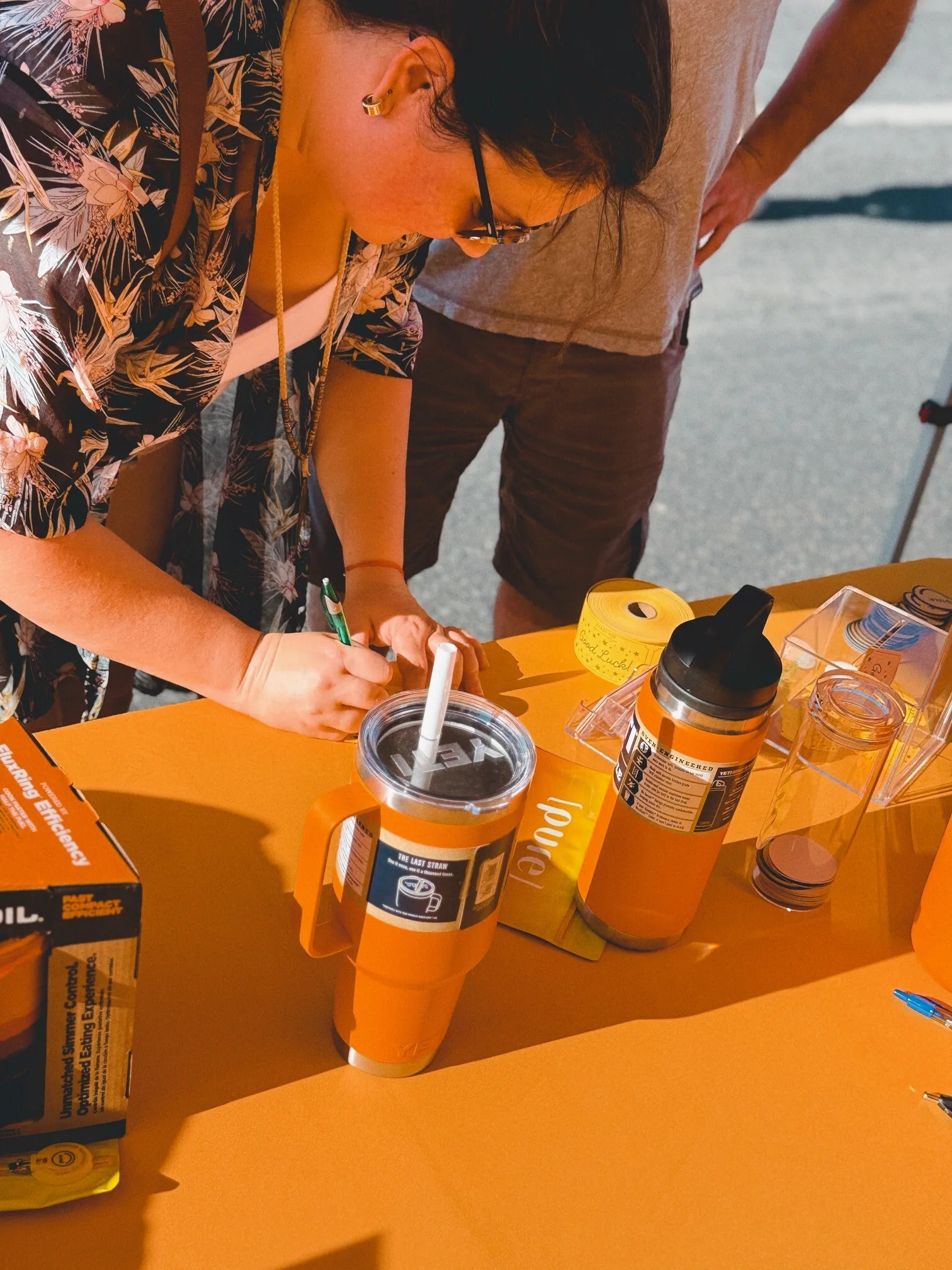 Pure raffle at Music on Main
